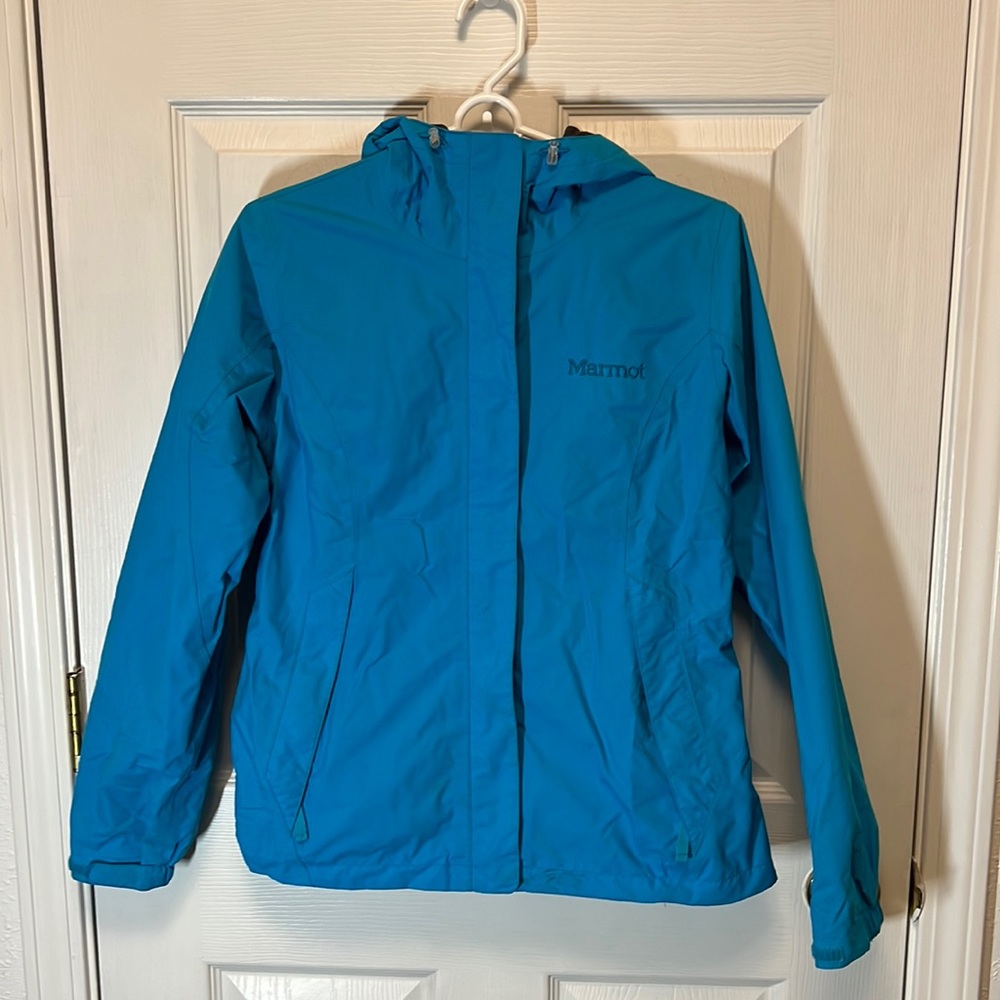 Marmot Blue Raincoat